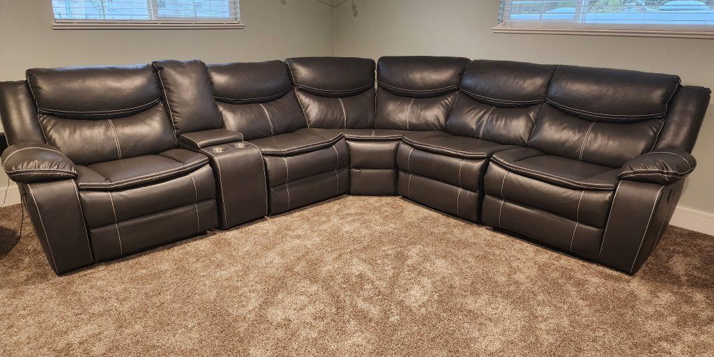 Price Reduced! Power reclining sectional sofa