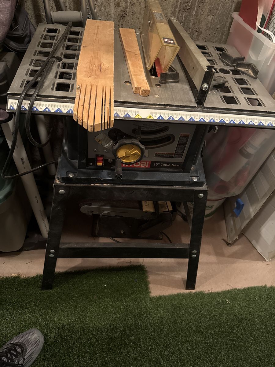 Ryobi 10" Table Saw - Used