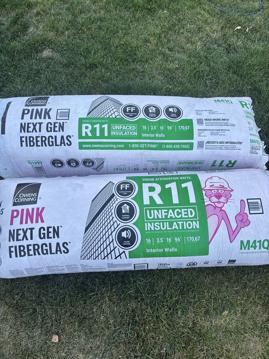 R11 PINK Next Gen fiberglas insulation