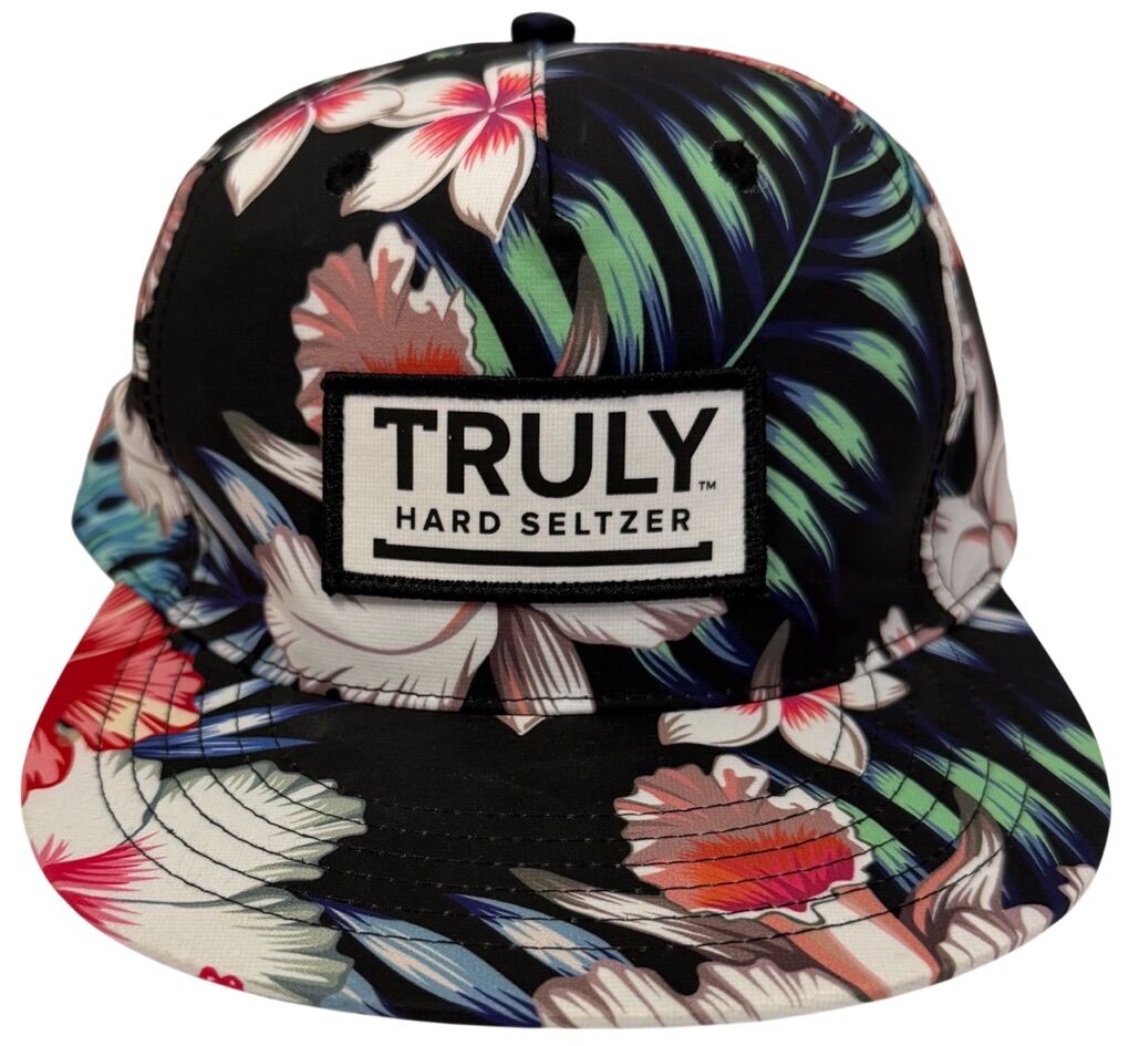 Truly Hard Seltzer Hawaiian Floral Snapback