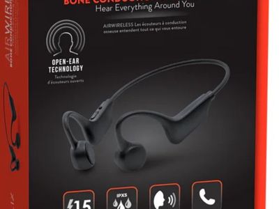 **Helix AirWireless Air Conduction Headphones new in box**