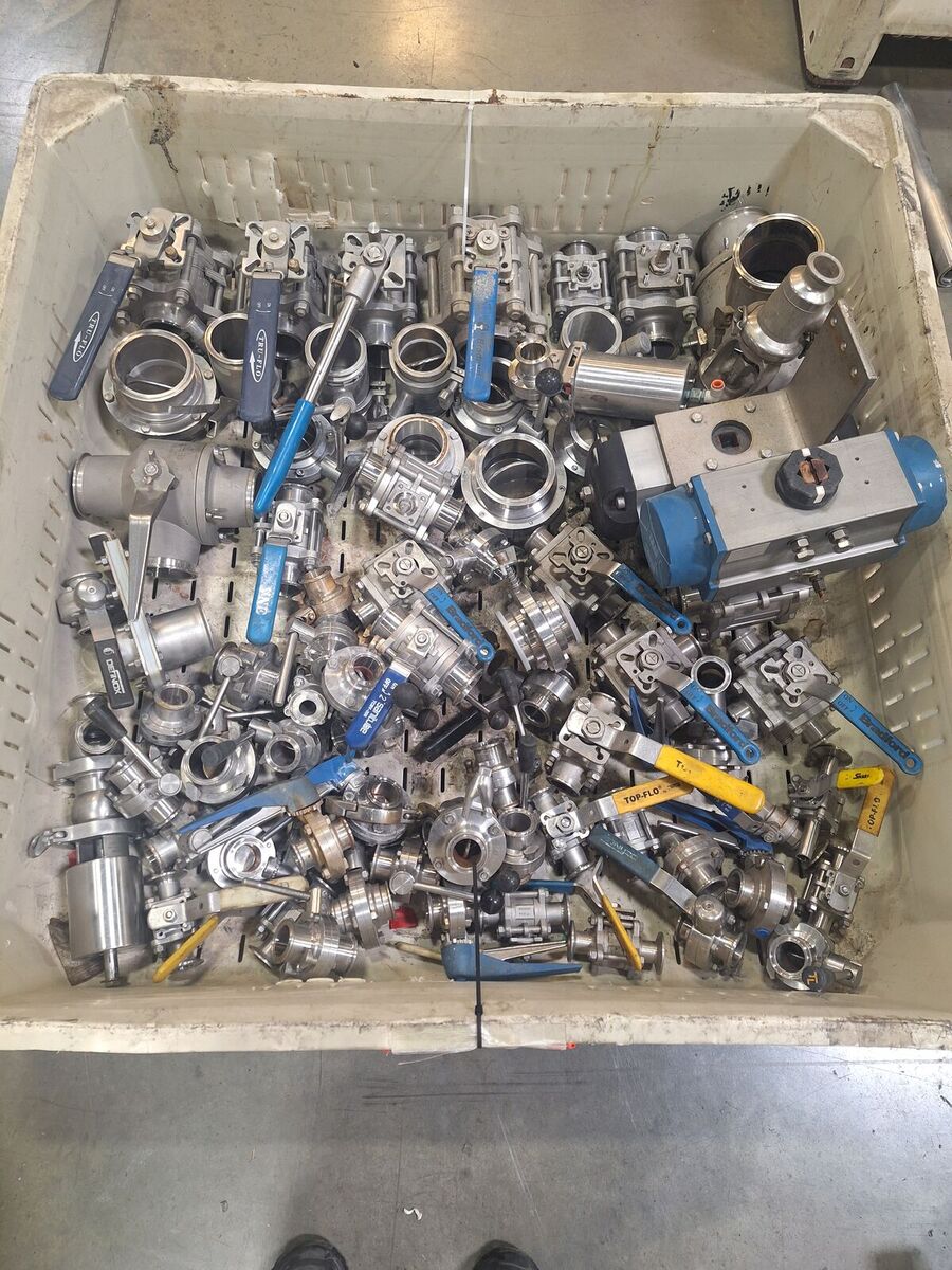 TRI-Clamp, Fittings, clamps, valves ect.