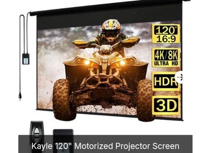 Kayle Motorized projector screen