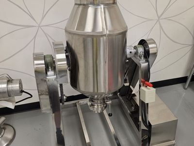 60L Dry Powder Drum Mixer Stainless Steel Food or Lab