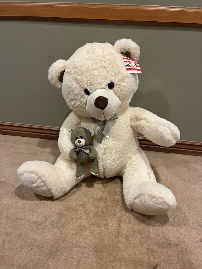 Big Fluffy Stuffed Bear