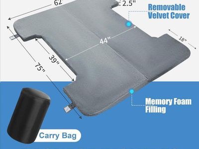 NEW Truck Bed Mattress Puncture Proof Camping Sleeping Pad Memory Foam 6ft & 6.5ft beds