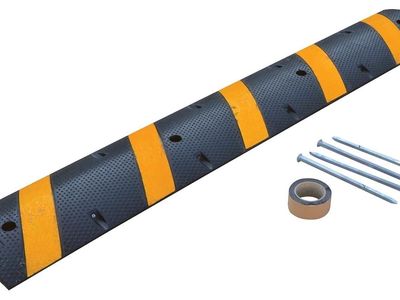 Vestil SBRY-72-A Rubber Heavy Duty Speed Bump 72in