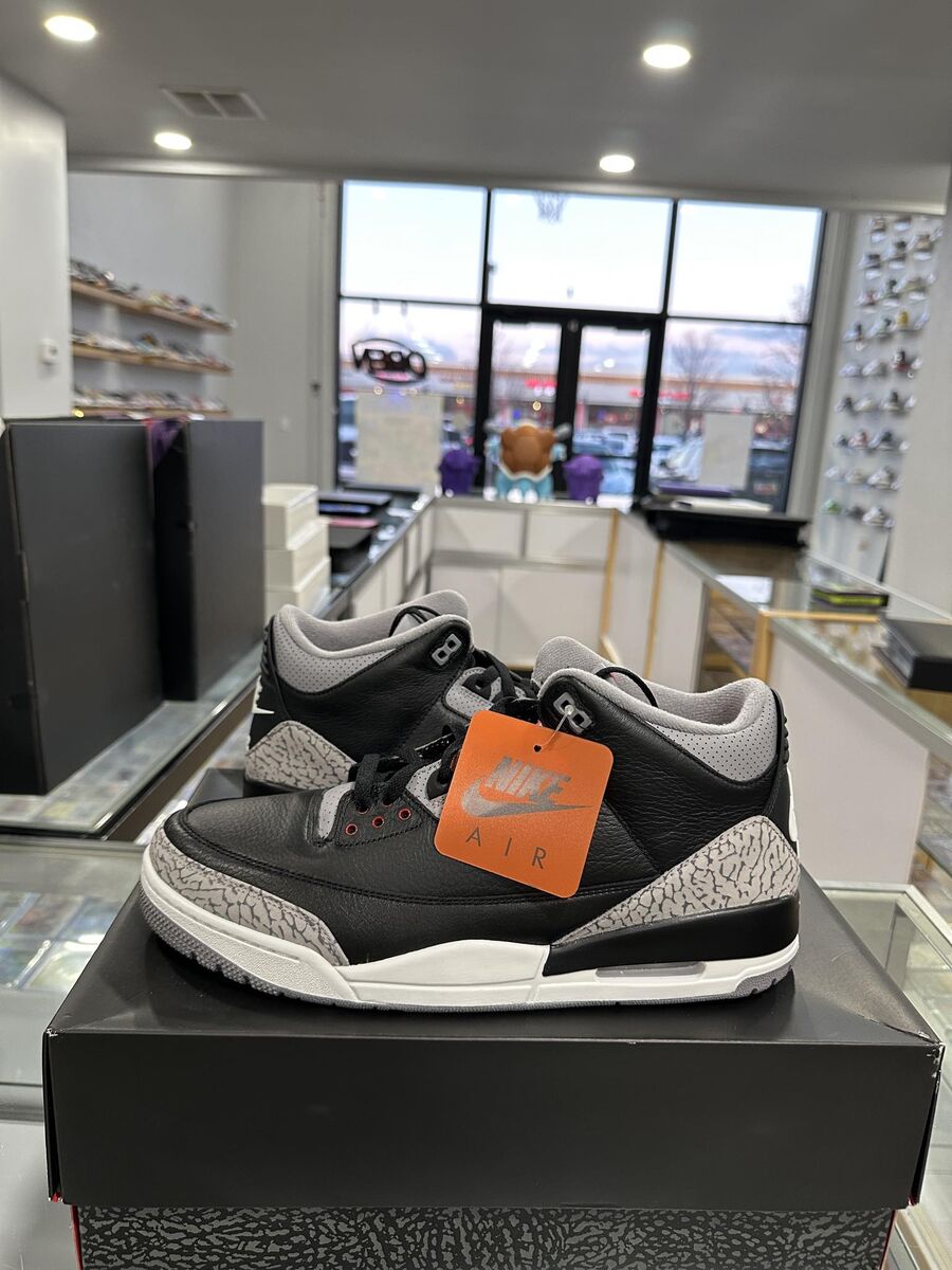 Brand New Jordan 3 Retro OG Black Cement (2024) Size 13M
