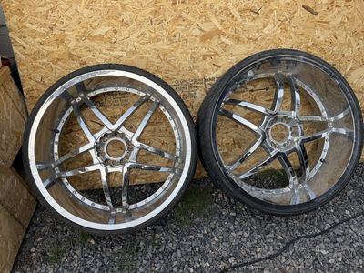 Set of tires and rims for sale. $200 or best offer