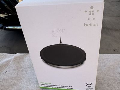 New Belkin Boost up wireless faster charging pad