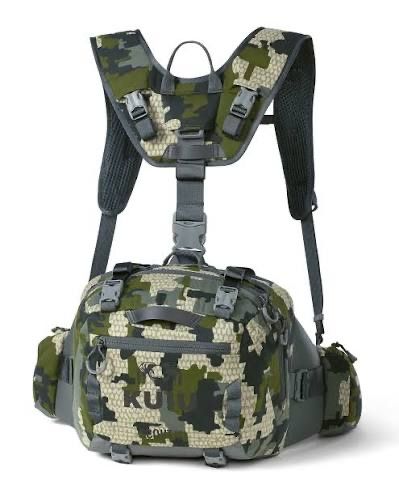 Kuiu Ultra Lumbar Pack Camo Hunting Waist Pack with Harness