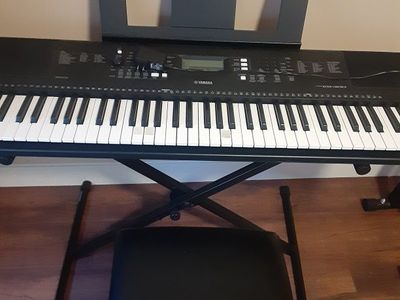 Piano Keyboard with Stand & Bench