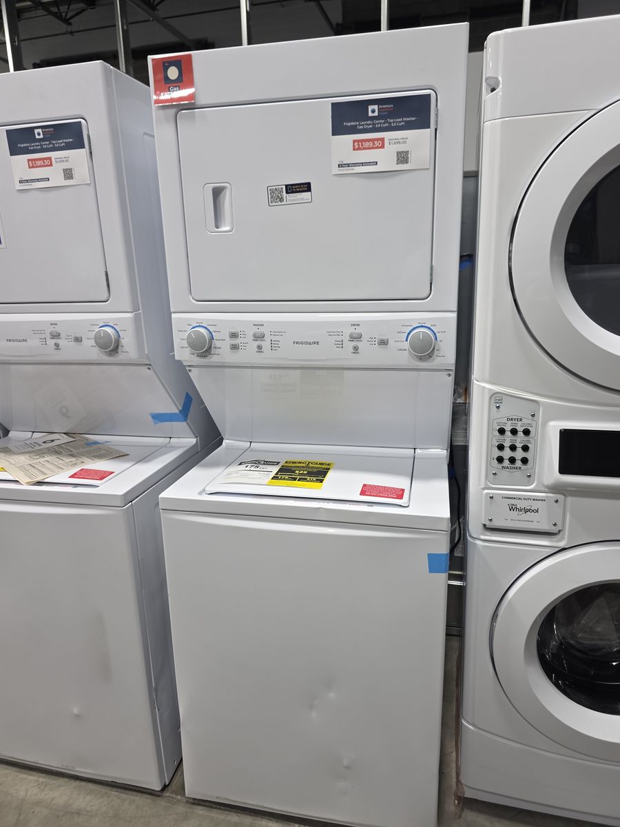Frigidaire Washer and Dryer Set — Brand New with Warranty, Can Deliver