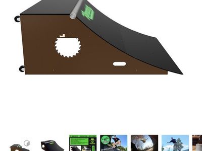 $330 or best offer BLACK SKATE RAMP RAMPTECK new,still in box,24”H x 48”W x61”L. Original price is $529.