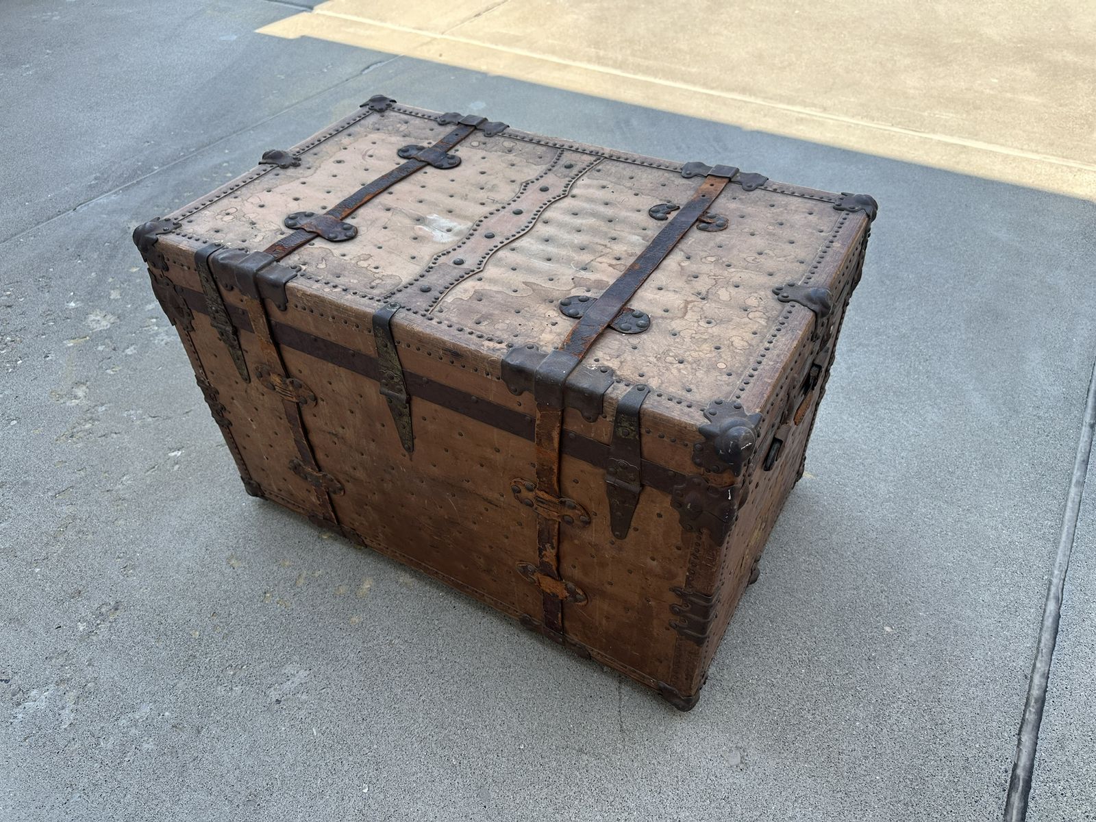 Antique Steamer Trunk