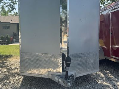 2020 Aluminum Stealth V Nose Utility Trailer