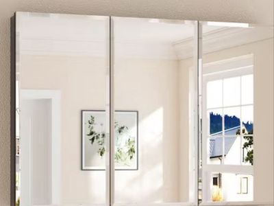 Large Tri-View Medicine Cabinet