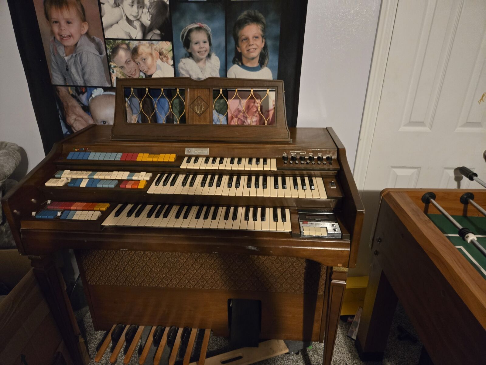 Organ and Foosball Table
