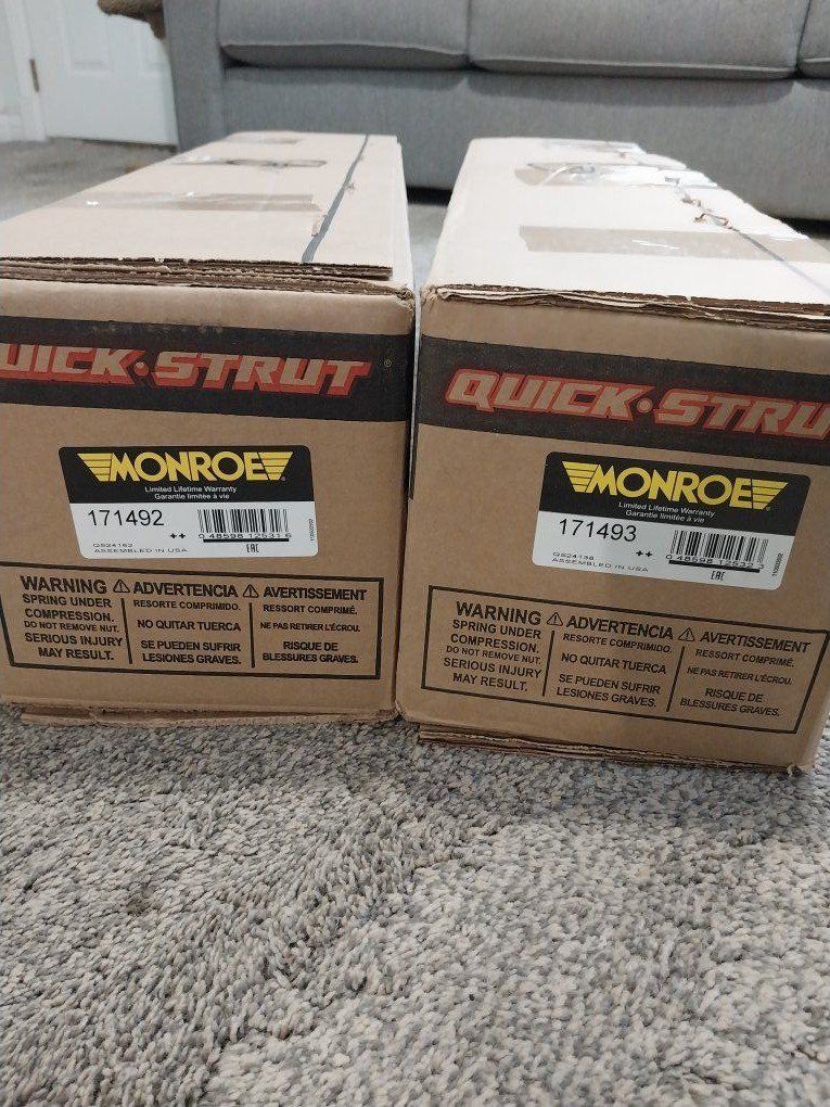 Camry rear qwick struts