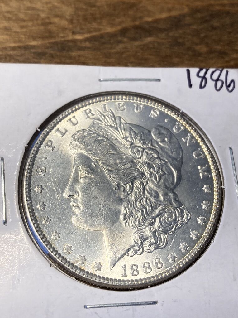 1886 Morgan Silver Dollar ~ Very Nice Condition