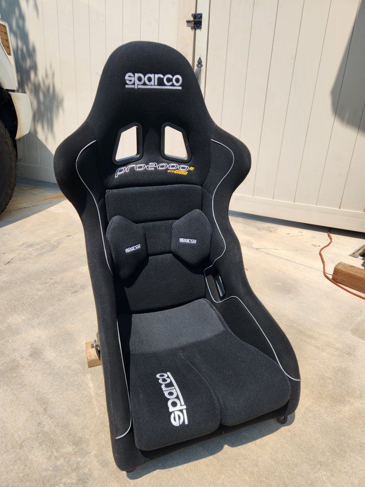 Brand New (Unused) Sparco Pro 2000 Racing Bucket Seat – Black