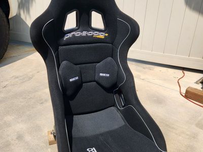 Brand New (Unused) Sparco Pro 2000 Racing Bucket Seat – Black