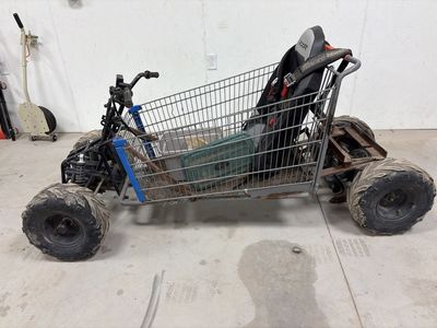 Shopping Cart Go Kart Frame