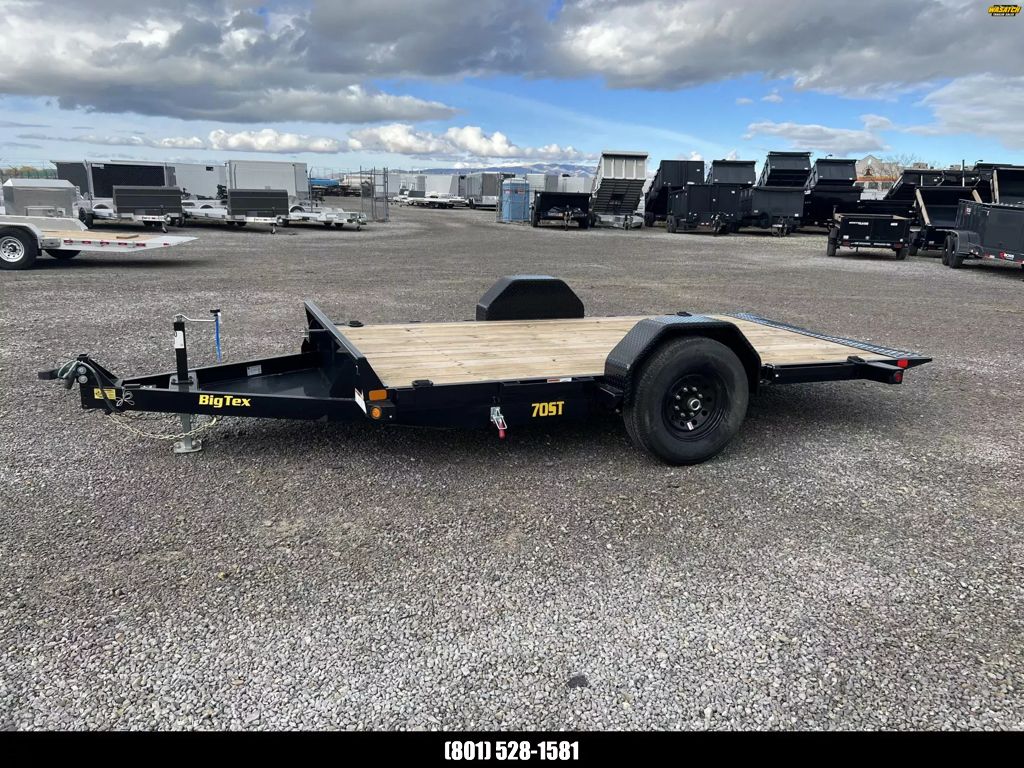 2026 Big Tex Trailers 13' 70ST Single Axle Tilt Eq