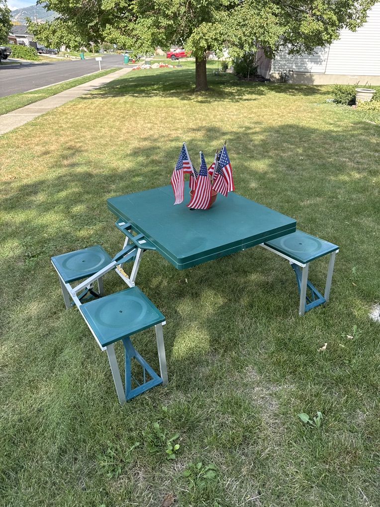 Folding Table/ Chairs $45.00