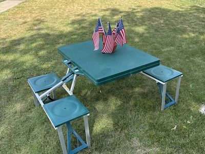 Folding Table/ Chairs $45.00