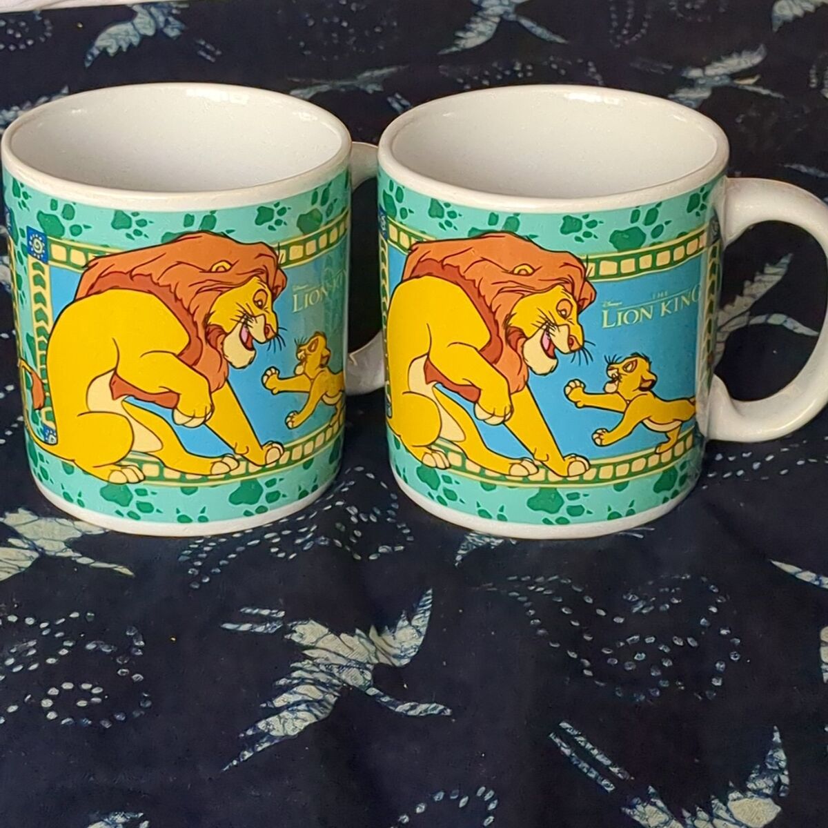 2 Vintage the lion King mug