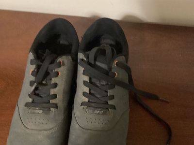 Specialized mountain biking shoes, men’s size 10 or 10.5. Clip in