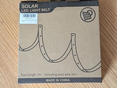 Solar LED Light strip for outdoors