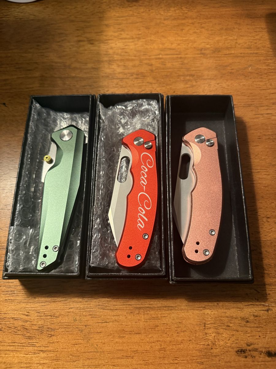 Complete aluminum knives