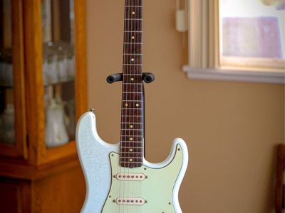 Custom ‘63 Sonic Blue relic Strat copy