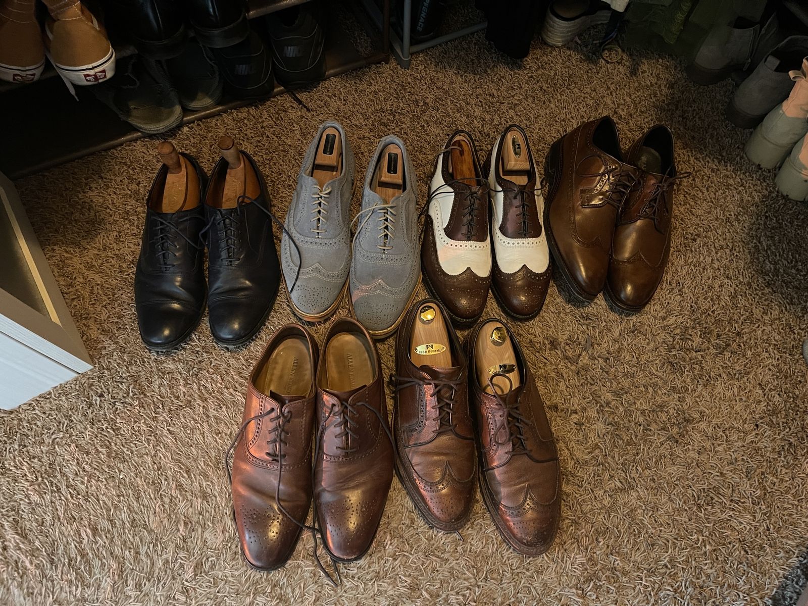 Allen Edmonds Dress Shoe Lot (6 Pairs) – Size 11