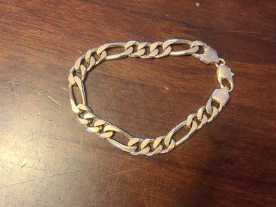 14K Gold men's bracelet 34.26 grams