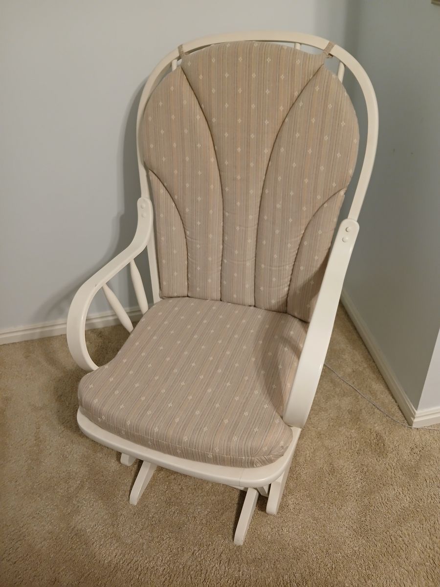 Wood Glider Rocking Chair