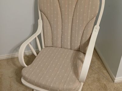 Wood Glider Rocking Chair