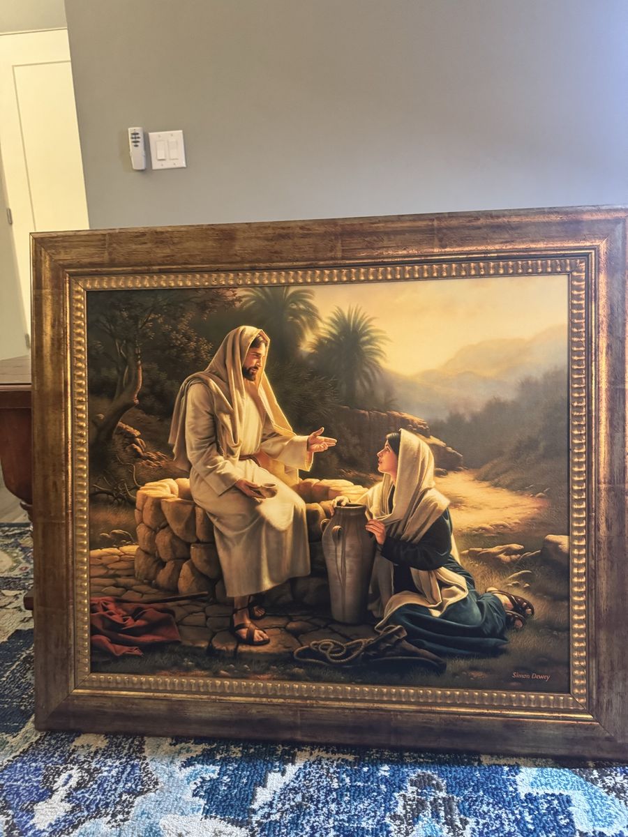 woman at the well by Simon Dewey