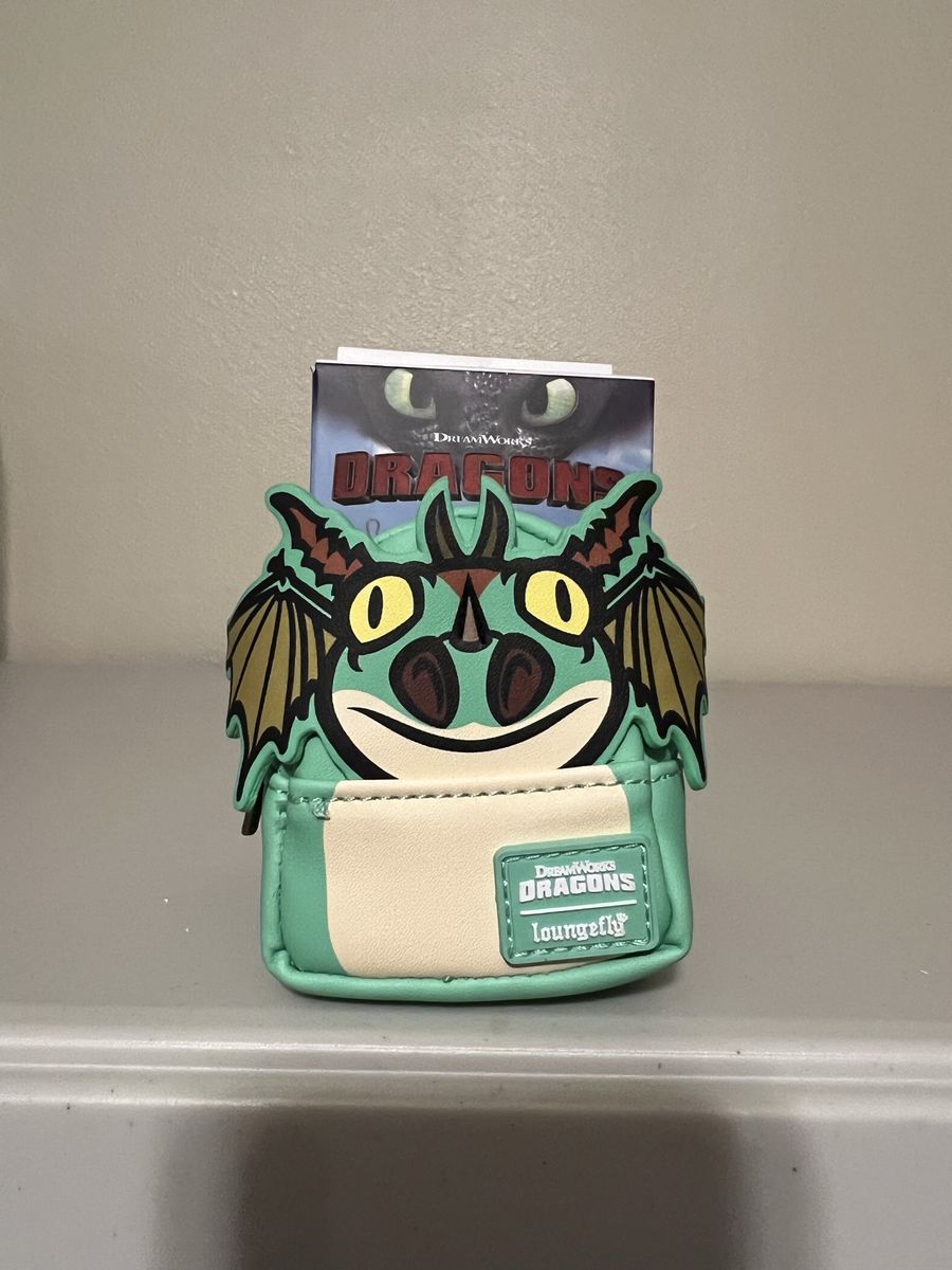 Loungefly How to Train Your Dragon Mini Backpack Keychain - Terrible Terror