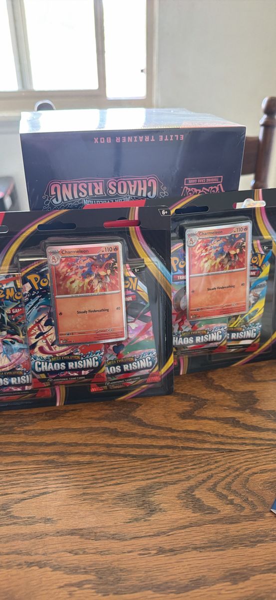 Pokemon Chaos Rising 3 Pack Blister