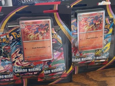 Pokemon Chaos Rising 3 Pack Blister