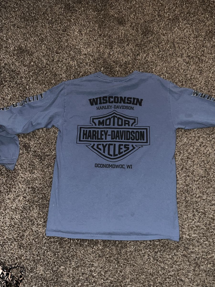 Harley Davidson Vintage Long Sleeve Shirt