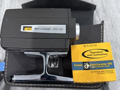 Bell & Howell super 8 camera