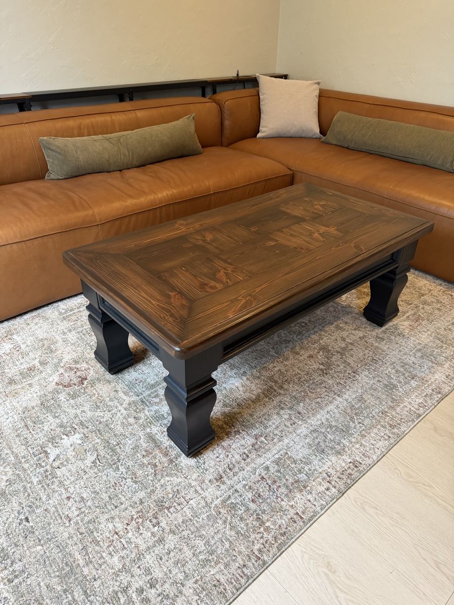 Rustic Modern Coffee Table