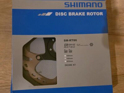 Shimano Deore XT SM-RT86 6-Bolt Disc Rotors 180mm
