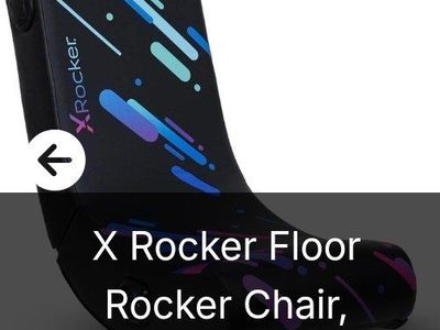 Foldable Floor Rocker Chair (small scratch) NEW