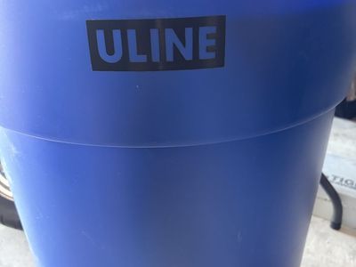 Rubbermaid BRUTE & ULINE Commercial Utility Trash Cans