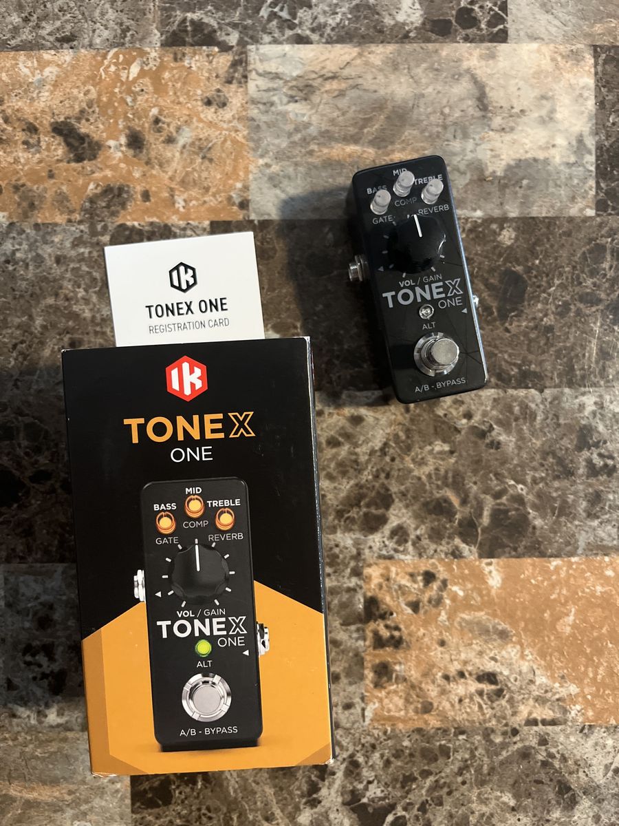 IK Multimedia ToneX ONE Digital Guitar Pedal - Original Box & Unregistered